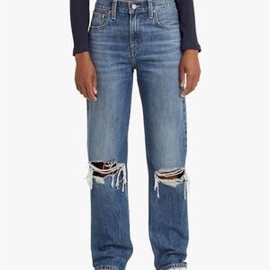 Levi's Women's Low Pro Jeans in Medium Indigo